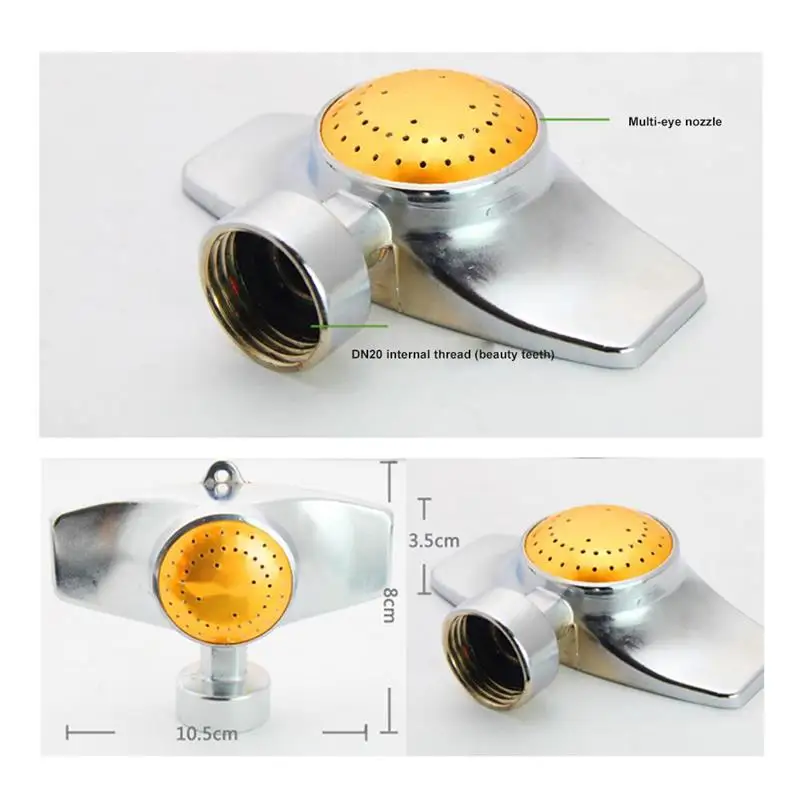 Разбрызгиватель круглый металлический 360 градусов 2 шт.|Спринклеры для сада| |