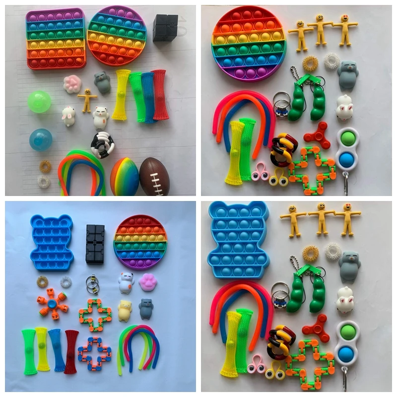 

Strings Marble Relief Gift for Fidget Toys Anti Stress Toy Set Adults Girl Children Sensory Stress Relief Antistress Toys