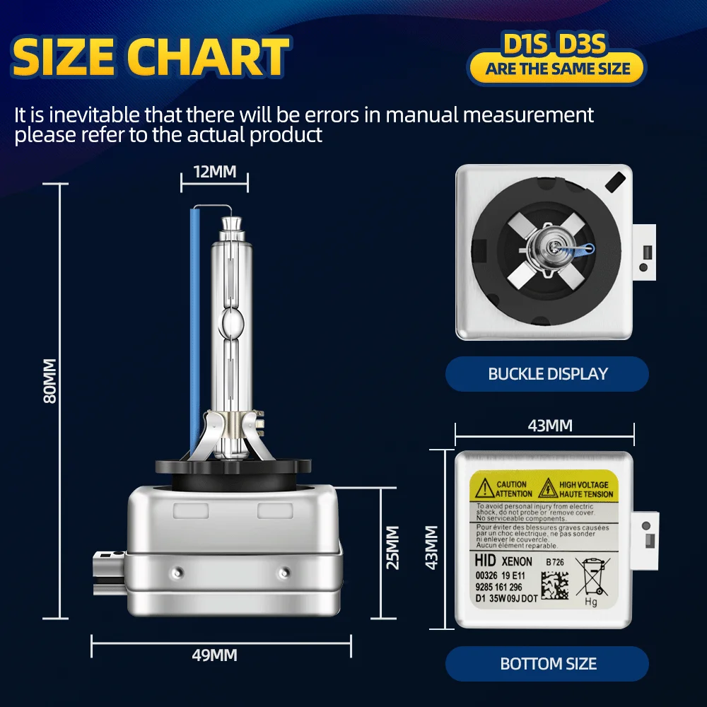 Ксеноновые HID автомобильные лампы roadsun 2 шт. D1S D2S D3S D4S 35 Вт D1 D2 D3 D4 фары 3000K 4300K 6000K 8000K