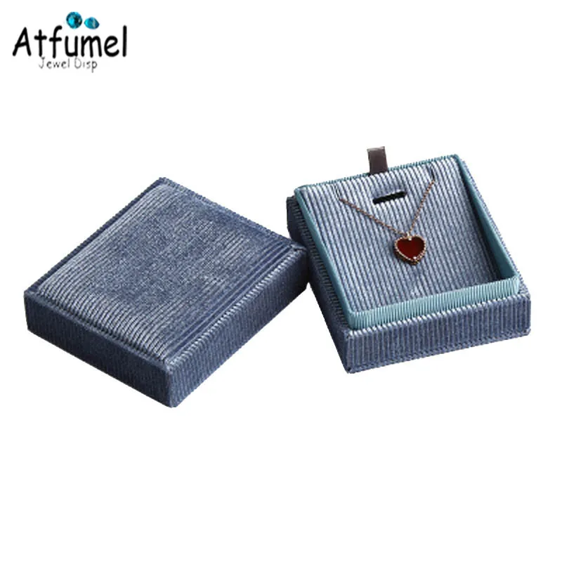 

Шкатулка для хранения ювелирных изделий, изящных сережек, Свадебный кулон, подарочная упаковочная коробка, органайзер для помолвки и сережек-гвоздиков, чехол