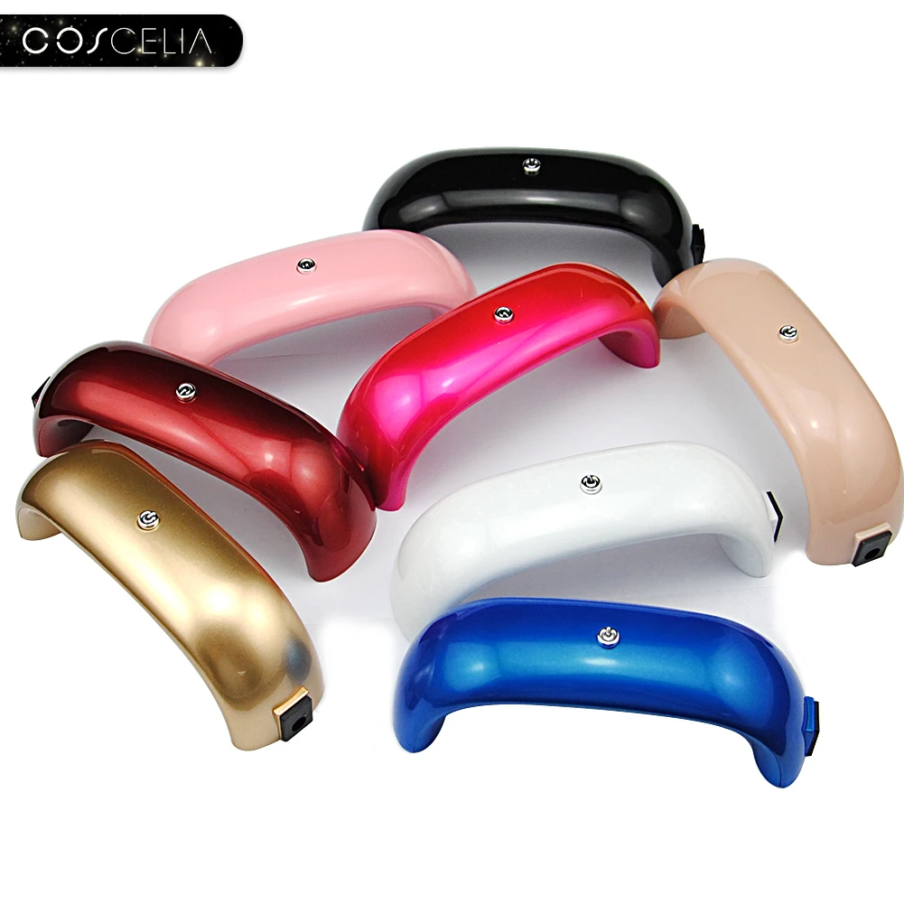 9/12 Вт Светодиодная лампа для сушки ногтей лампы Портативный USB кабель