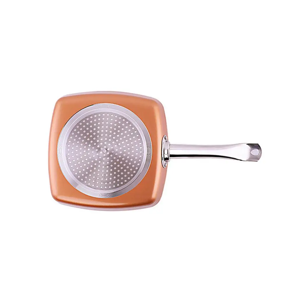 Studyset Универсальный медный цвет не прилипающий из алюминия с двойным дном