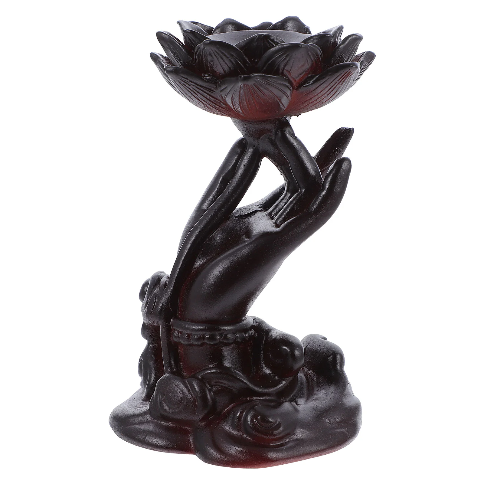 

1pc Crystal Holder Crystal Stand Home Resin Ornament Tabletop Decor