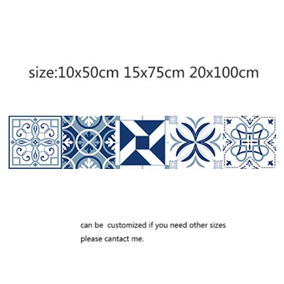 Современные самоклеящиеся наклейки на стену в средиземноморском стиле для кухни