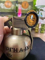 torch lighter military grenade model lighter with ashtray desktop decoration cigarette gift collection