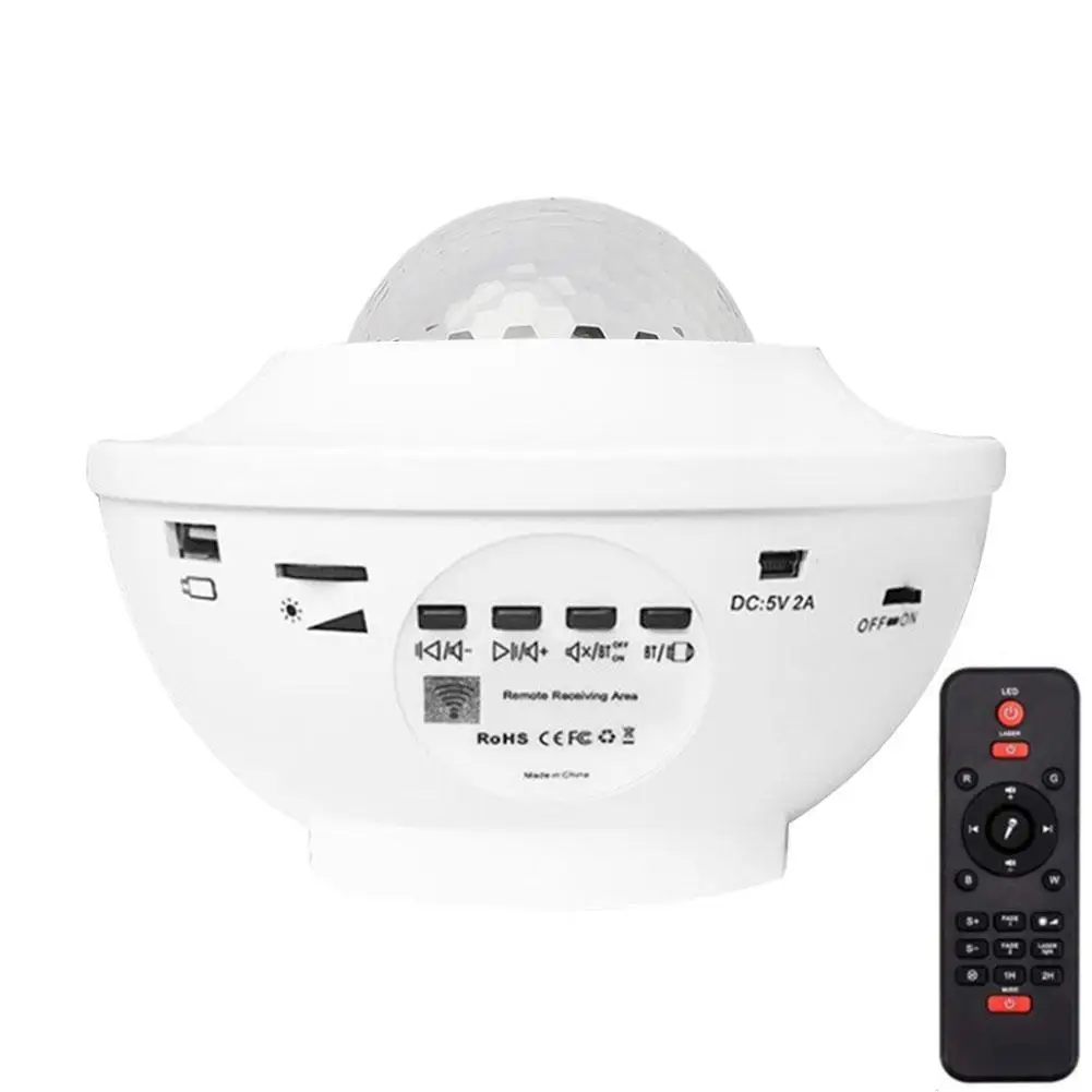 

Led Galaxy Projector Lamp Night Lights Met Bluetooth Voice Muziekspeler Ster Projectielamp Als Kinderen Cadeaus Voor Thuis