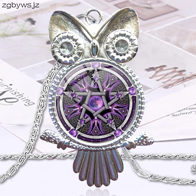 Винтажное ювелирное изделие в виде пентаграммы сатанической звезды символов