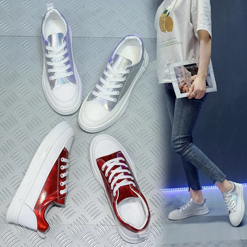 

2021 spring low-cut canvas shoes female JK grid women's shoes trend all-match flat-bottomed college style Korean casual shoes