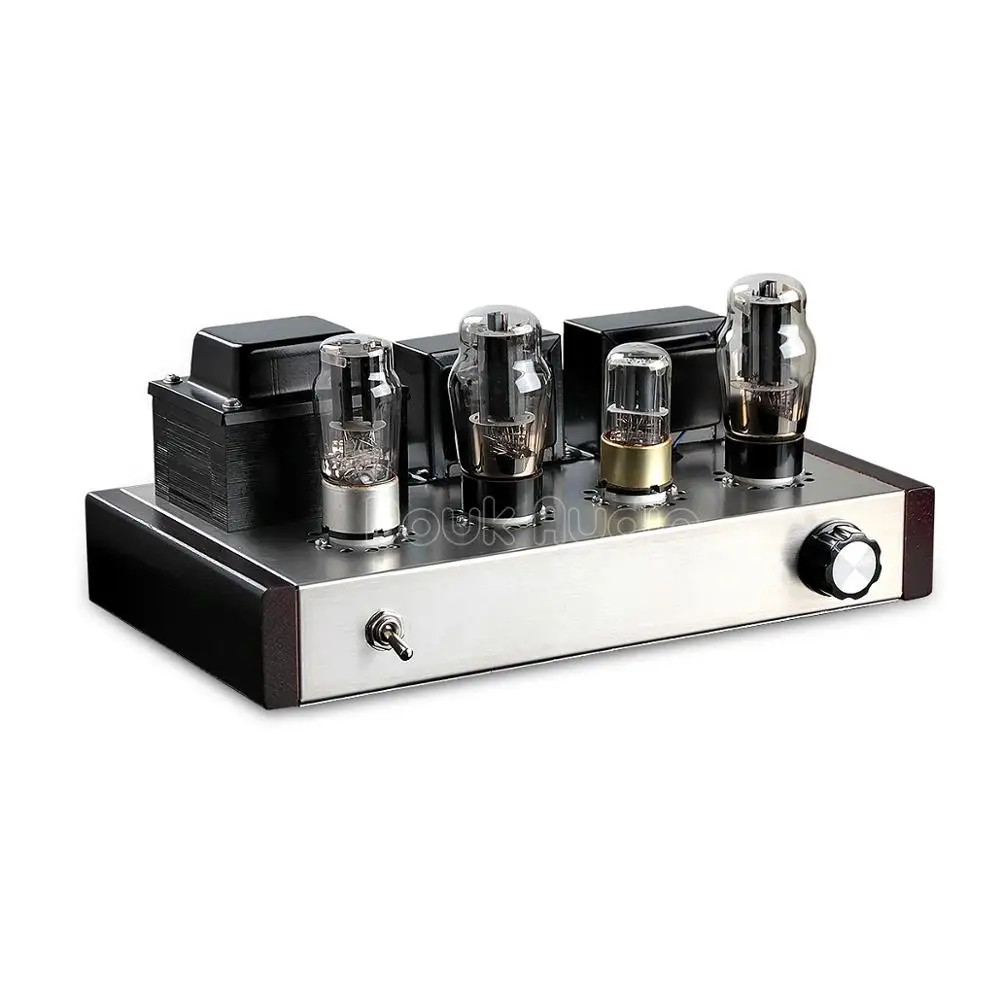 Nobsound 6N9P+ 6P3P вакуумный ламповый усилитель стерео Hi-Fi 2,0 канальный встроенный стерео усилитель мощности ручной работы - Цвет: Finished Amp