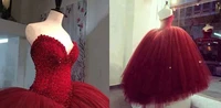 custom made new sweetheart burgundy quinceanera dresses for 15 party fashion beaded special occasion cinderella birthday gowns