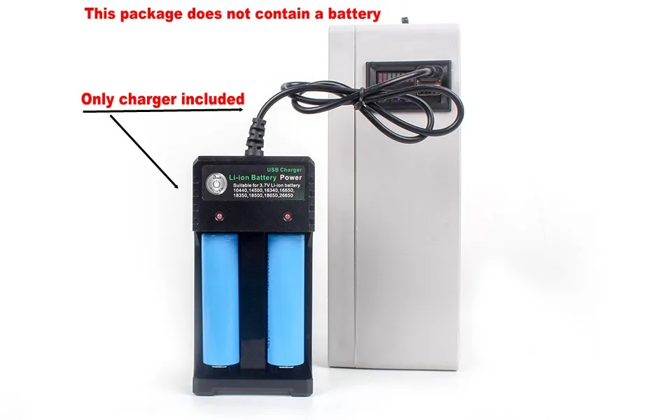 USB charger 12V ионно-литиевая аккумуляторная батарея ультра-портативный 10ah 20ah 25AH литий-ионный 18650 с USB - Цвет: USB charger