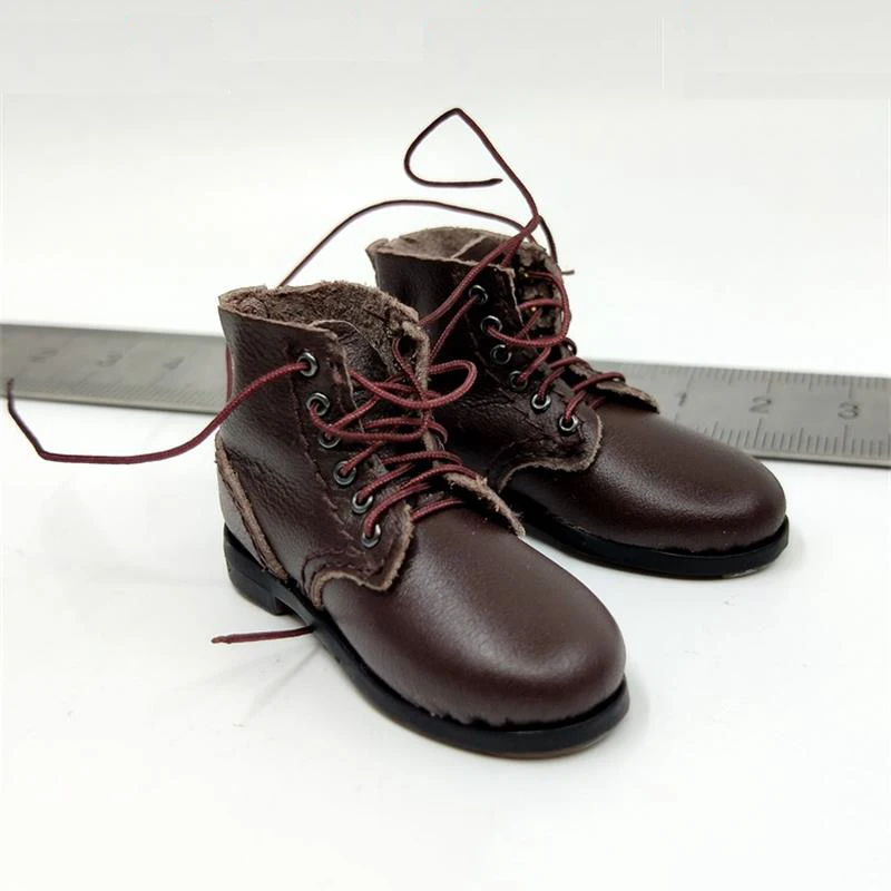Модель британских солдат версии 1/6 мировой войны, модель коричневой боевой ажурной обуви ли элфилда B11011 для 12-дюймовой куклы
