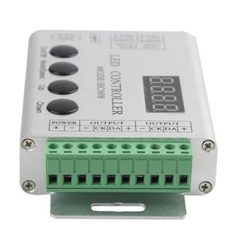 Светодиодная лента HC008 RF DC 12 В контроллер SPI Magic Dream цветной для световой ленты WS2812