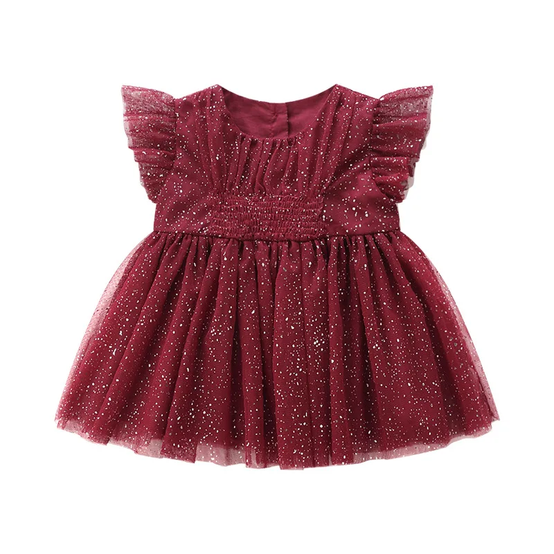 Babyinstar Boutique одежда для маленьких девочек платья принцессы с блестками и повязка