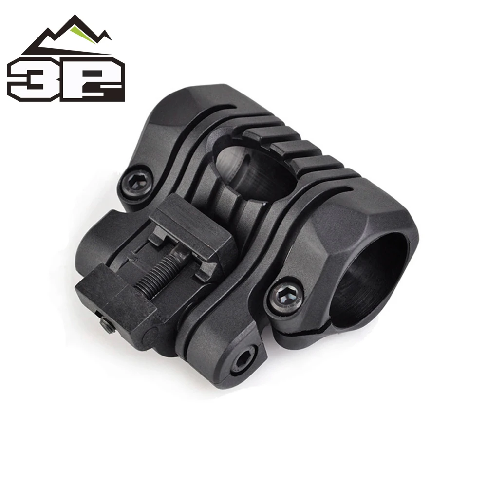 Тактический фонарь 5 позиций фонарик крепление страйкбол лазерный с креплением