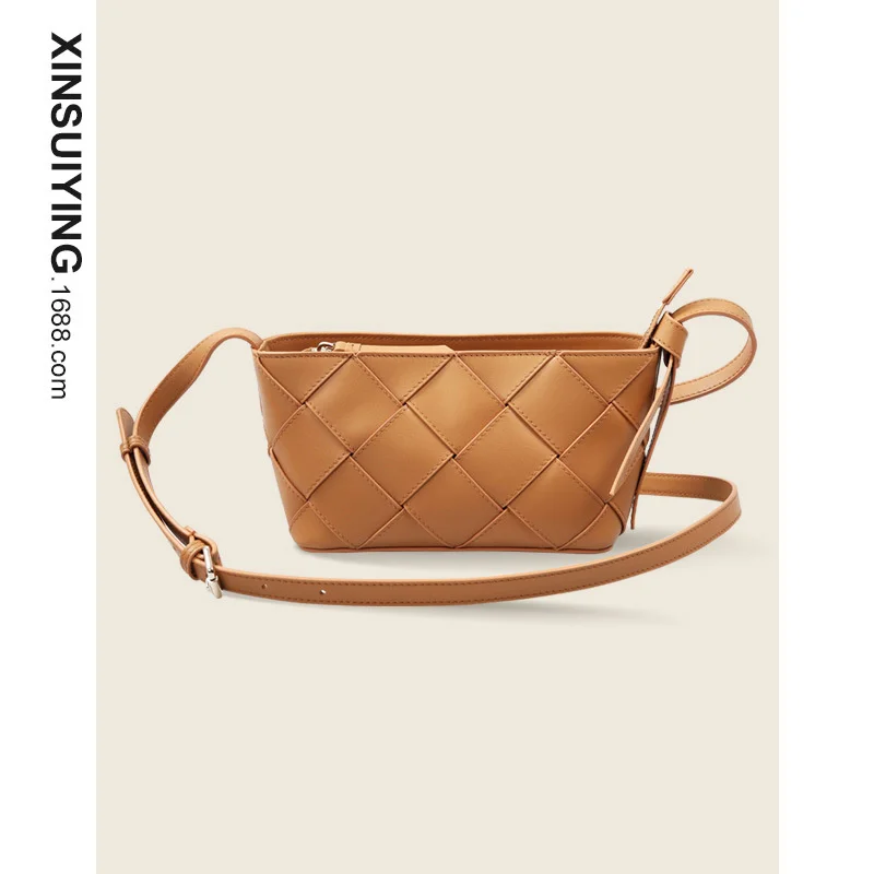 

Женская сумка из кожи, новинка 2021, женская сумка из воловьей кожи с верхним слоем, сумка ручной работы на одно плечо, женская сумка-мессендже...