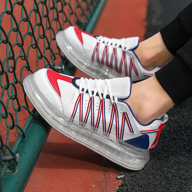 Мужские кроссовки zapatillas на воздушной подушке для бега повседневные zapatos hombre