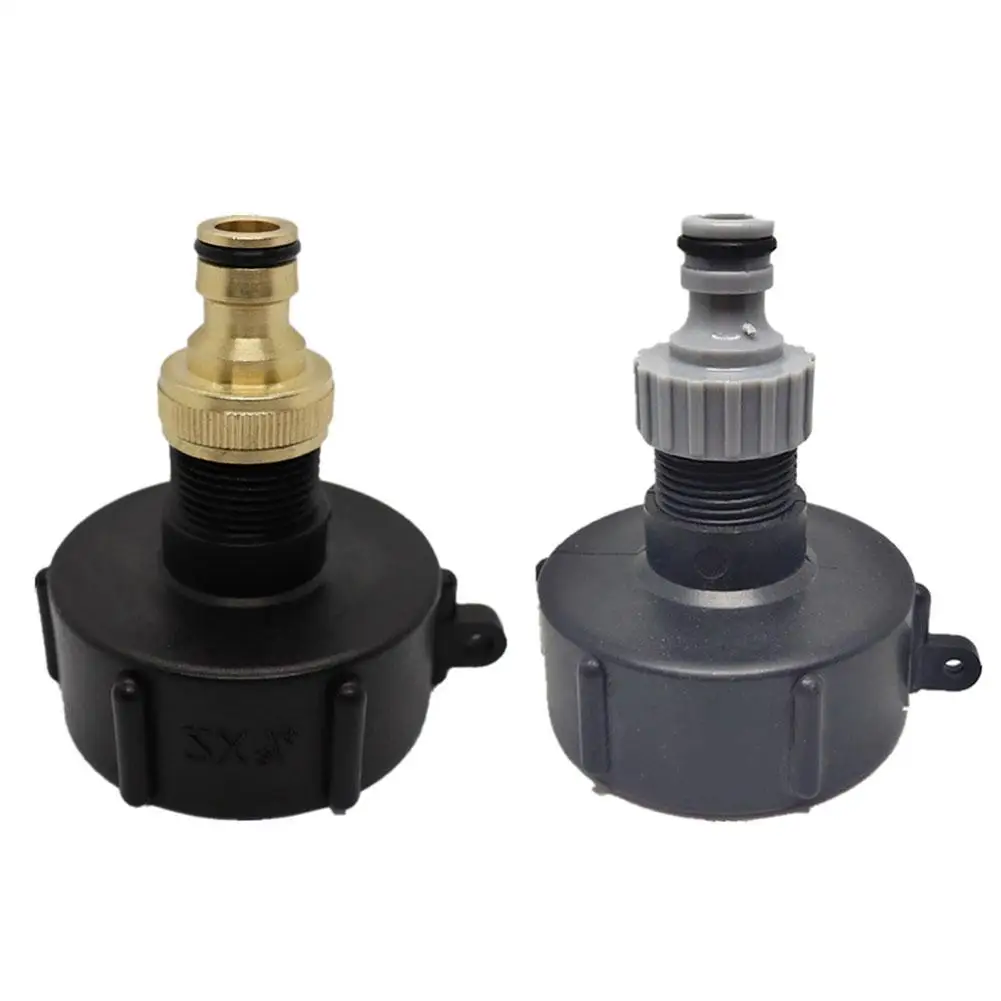 Садовый шланг разъем водяной трубы 1000L IBC тонн латунный клапан наконечник