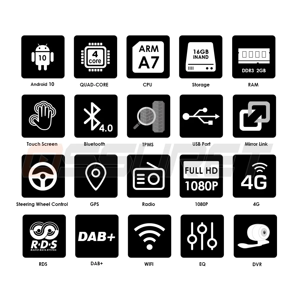 Автомобильный DVD плеер на android 10 универсальный GPS навигатор x trail Qashqai juke для nissan