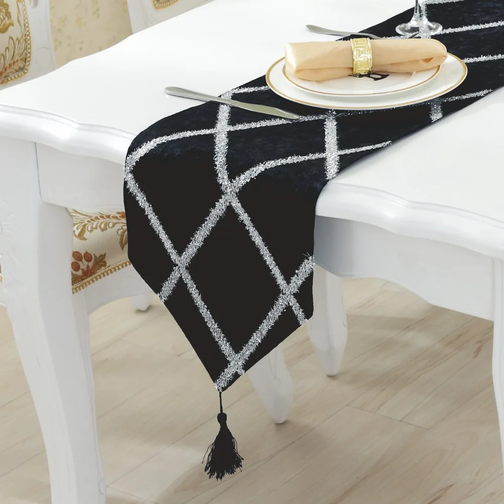 

Europe Table Runners Modern chemin de table Table Runners for Wedding Party camino de mesa tafelloper Tablecloth Bed Flag Home