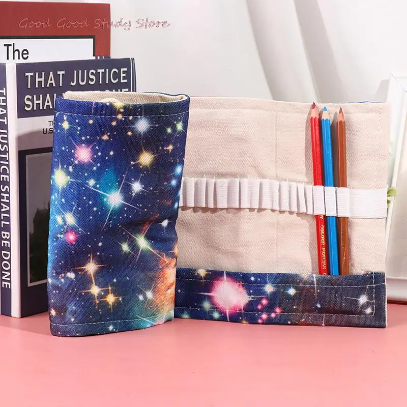 

Холщовый пенал для карандашей с 36/48/72 отверстиями