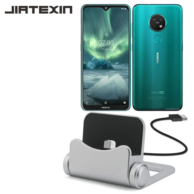 JIATEXIN Новинка для Nokia 7 2 настольная Синхронизация данных type-C USB док-станция