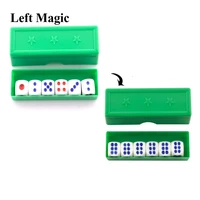 prediction dices normal dice magic tricks six die flash change magia close up gimmick props illusion funny toys for kids show