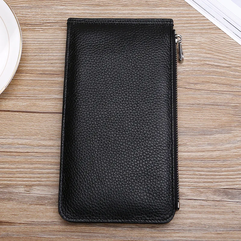 

Men Women Long Wallet Lady Purse Zipper Phone Pocket Card Holder Ladies Carteras Business Card Case Multi Card Wallet