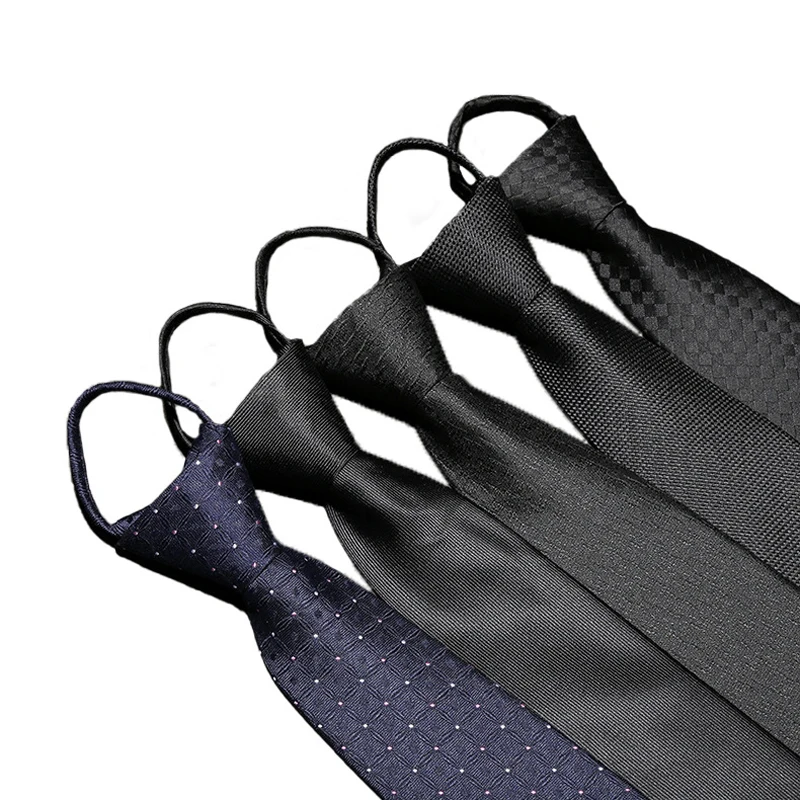 Мужской простой галстук-бабочка в полоску на молнии 7 см * 48 | Аксессуары для