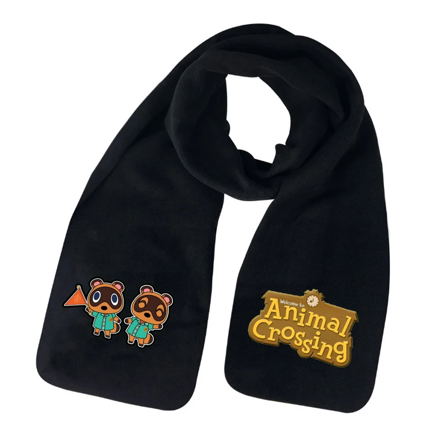 

anime Animal Crossing Scarf teenagers Winter Warm Scarves Scarf boys girls cotton Scarf Unisex Warm Long Wrap Shawl Scarf