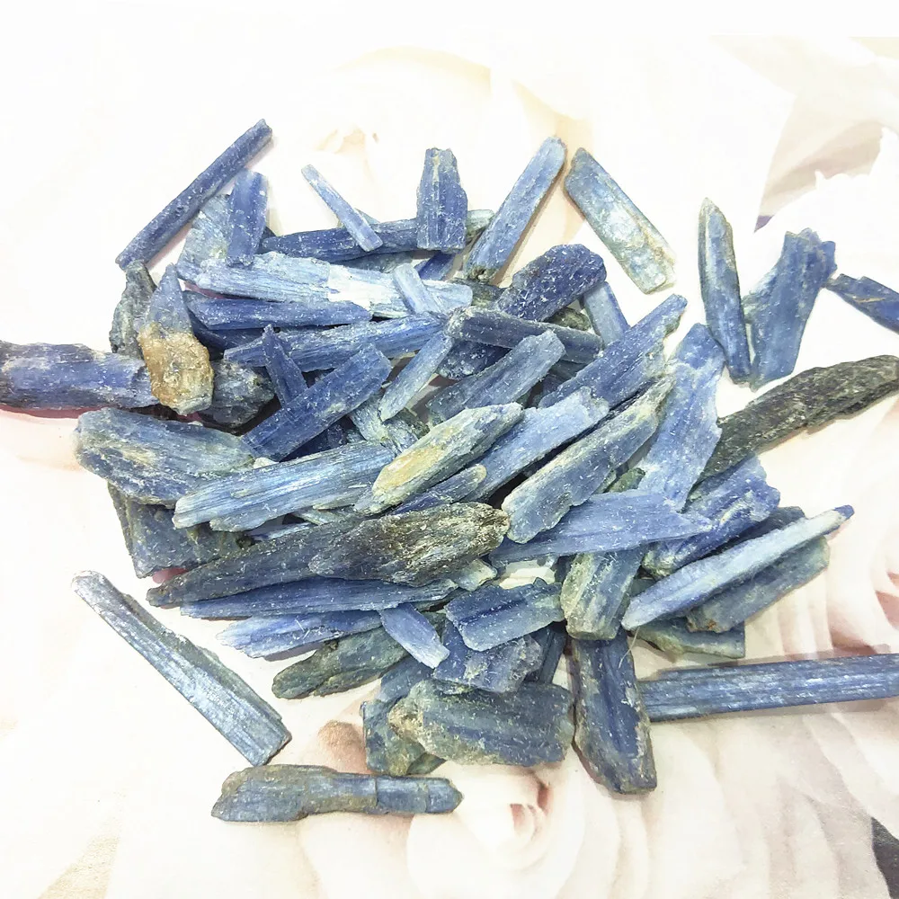 150 500 г Кристальные чипсы натуральный кианит искусственный cyanite macadam Reiki