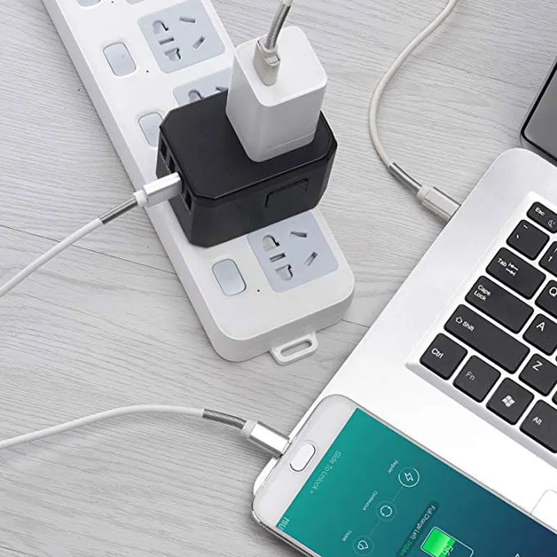 Универсальный дорожный адаптер международные адаптеры-конвертеры с 4 USB + 1 type-C