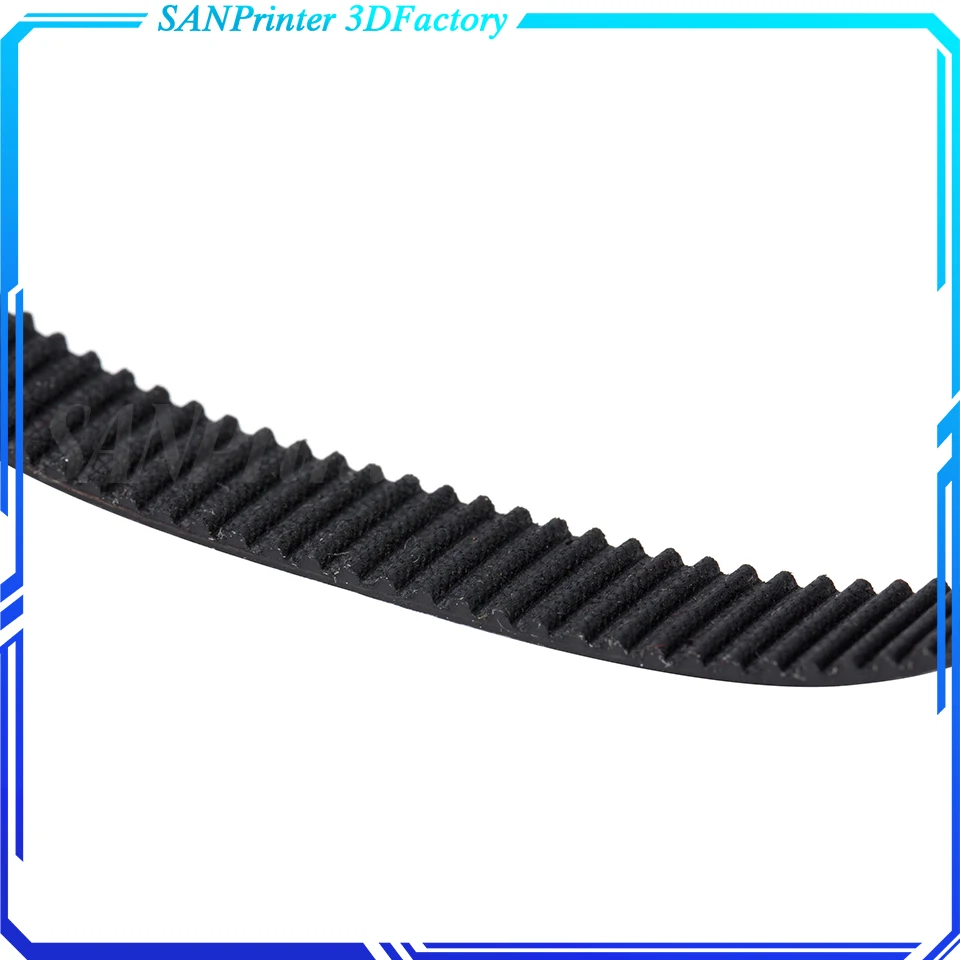 3D Printer Parts C-19 GT2 Closed Loop Rubber 2GT Timing Belt Width 6mm 10mm Length 170 180 200 220 240 250 260 280 294mm images - 6