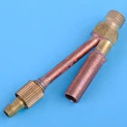 Металлическая Сварочная горелка LETAOSK TIG, кабельный разъем, разделение газа и электроэнергии, подходит для WP9 WP17