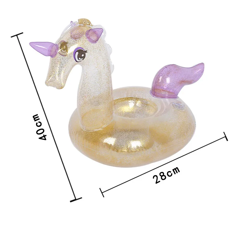 Плавательное кольцо поплавок розовая птица сердце животные Летний Пляжный