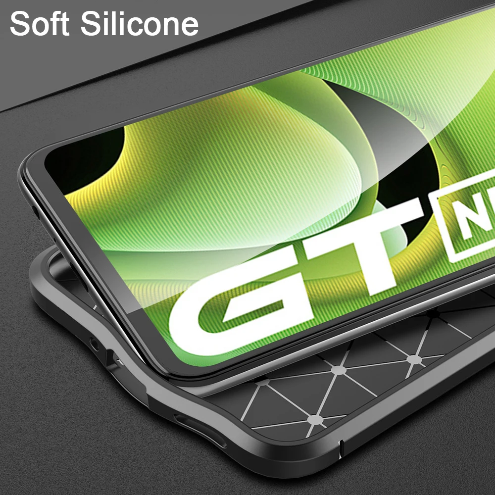 keysion shockproof case for realme gt neo 2 2t 5g leather texture soft silicone phone cover for for oppo realme c11 2021 c25s free global shipping