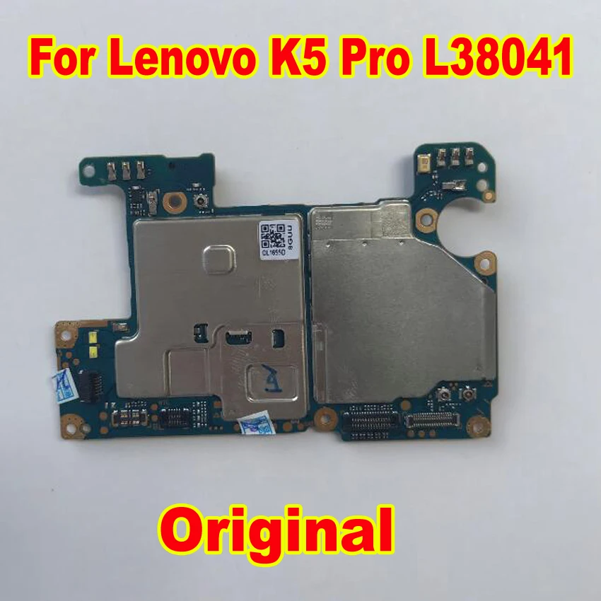 100% оригинальная хорошо работающая материнская плата для Lenovo K5 Pro L38041 материнская плата схемы плата гибкий кабель