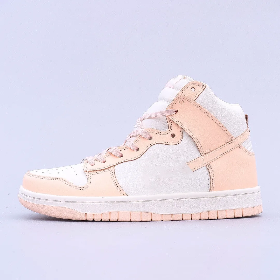 

High top recreational sports skateboard shoes Breathable scarpe uomo Non-slip Protection Joker simple Rubber outsole