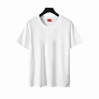 customized summer t shirt men and women short sleeved cotton tops