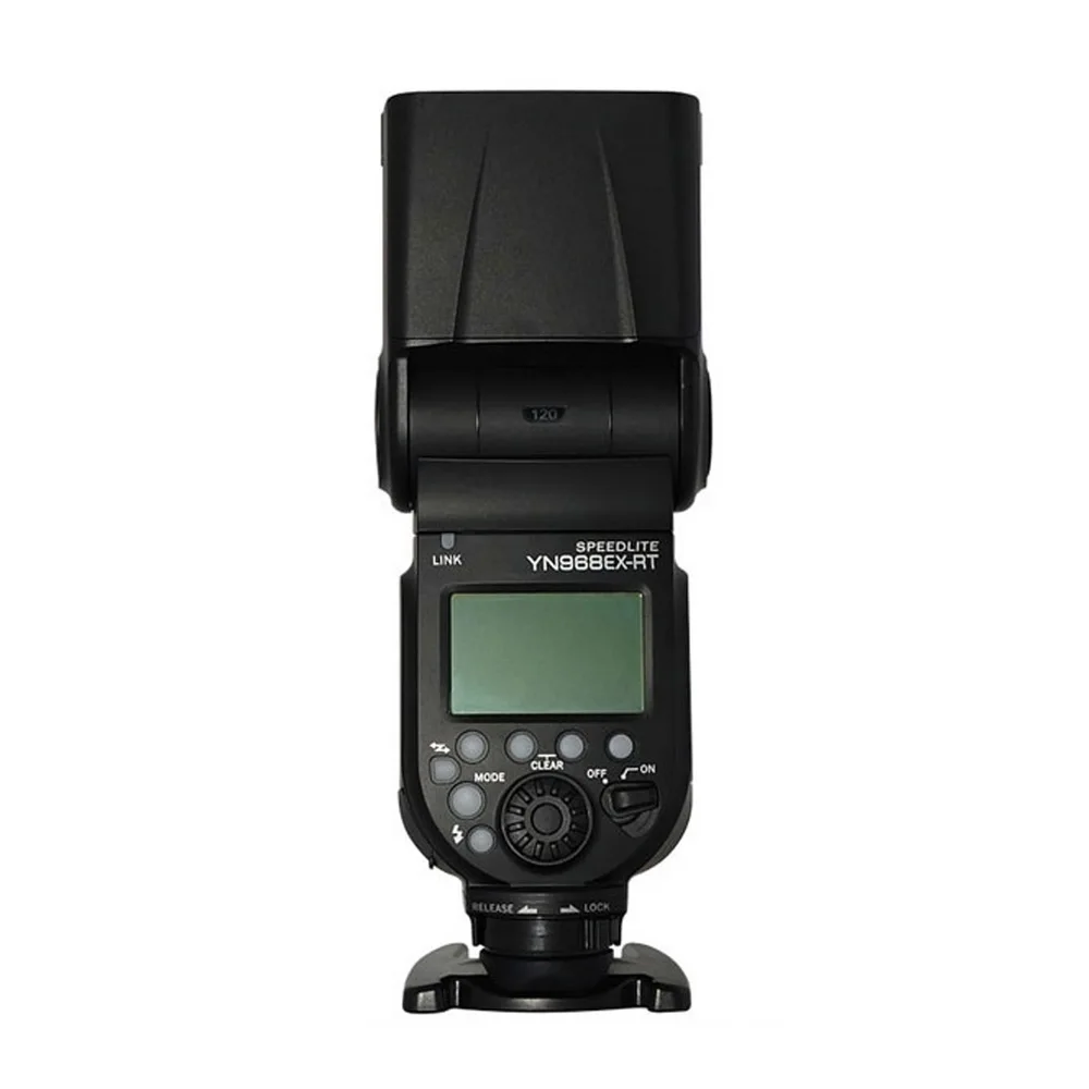 Светодиодная лампа для видеосъемки YONGNUO YN968EX-RT ttl Беспроводной Вспышка Speedlite с светодиодный свет совместим с YN-E3-RT \ YN600EX-RT для Canon 600EX-RT \ ST-E3-RT