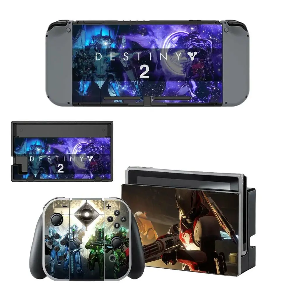 Destiny 2 переключателя Nintend Стикеры s nintendo переключатель кожи виниловые наклейки