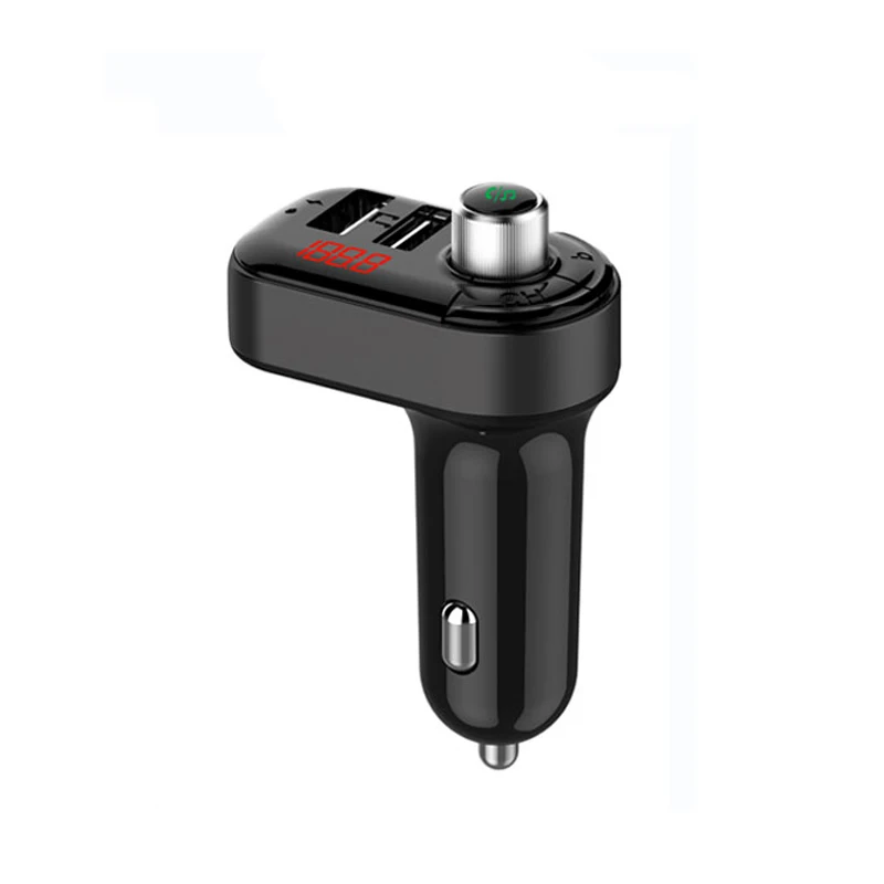 

FM-трансмиттер автомобильный с поддержкой Bluetooth 5,0 и 2 USB-портами