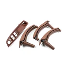 7 шт.компл. LHD RHD левая и правая внутренняя ручка пассажирской двери с кожаным чехлом в сборе для BMW X5 X6 E70 E71 E72 2007-2013