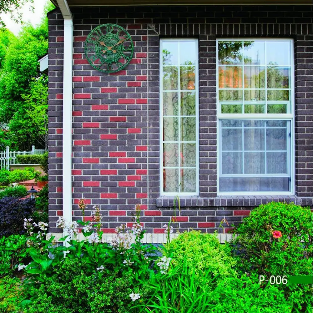 Винтажные/ретро настенные часы садовые водонепроницаемые декоративные на