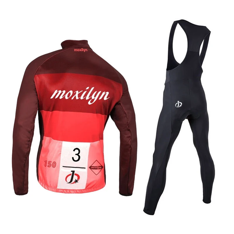 Moxilyn MTB велосипедная одежда Ropa Ciclismo Велоспорт Джерси флисовая термальная зимняя