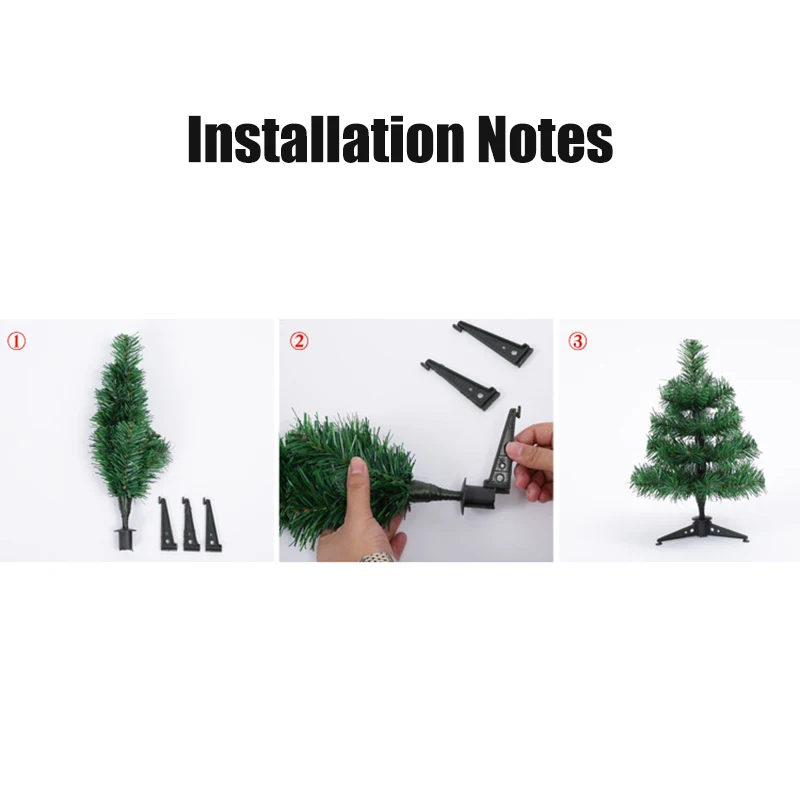 

50cm Mini Christmas Tree Desk Decor Festival Party Ornaments Xmas for Home Office Bar NSV775