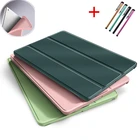 Чехол для iPad Mini 65 Air 4 3 2 1, Чехол для iPad Pro 11 2020 2021 9,7 6th 5th 10,2 9th 8th 7th Generation, кожаный силиконовый чехол с ручкой
