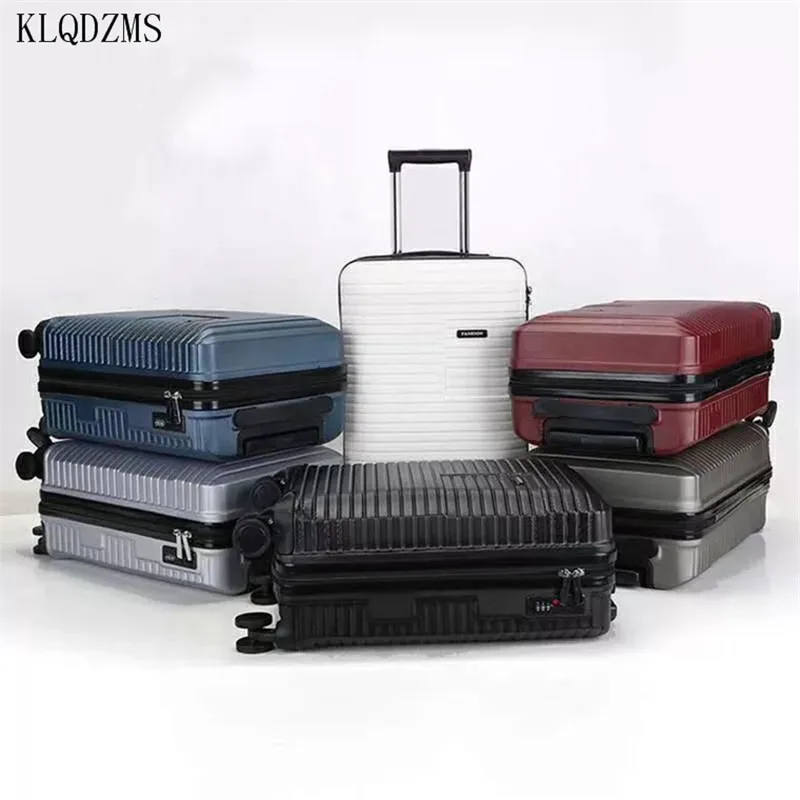 KLQDZMS 20 &quot24 дюймов новый корейский ABS прокатки багаж Спиннер для мужчин бизнес