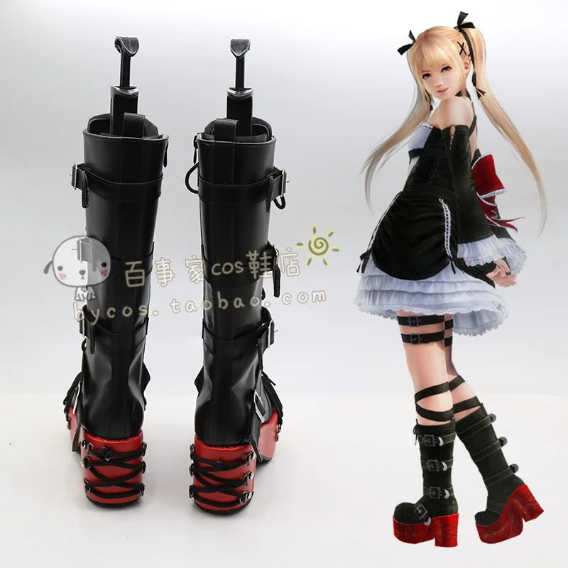 Ботинки женские из искусственной кожи обувь для косплея аниме Игра мертвых или