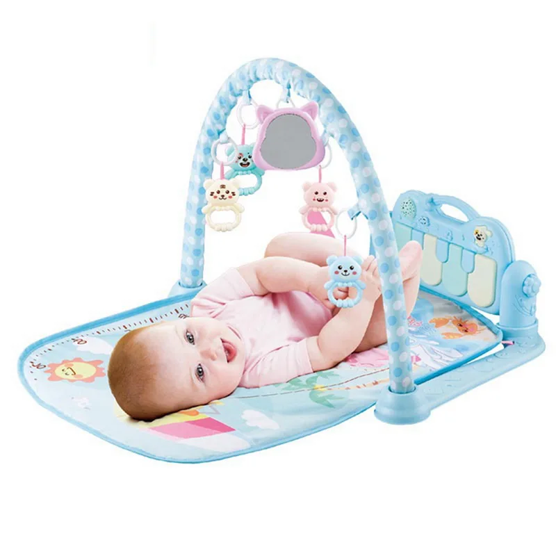 Детский игровой коврик развивающий коврик-головоломка с пианино клавиатурой